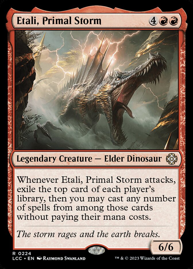 Etali, Primal Storm [The Lost Caverns of Ixalan Commander] (224)