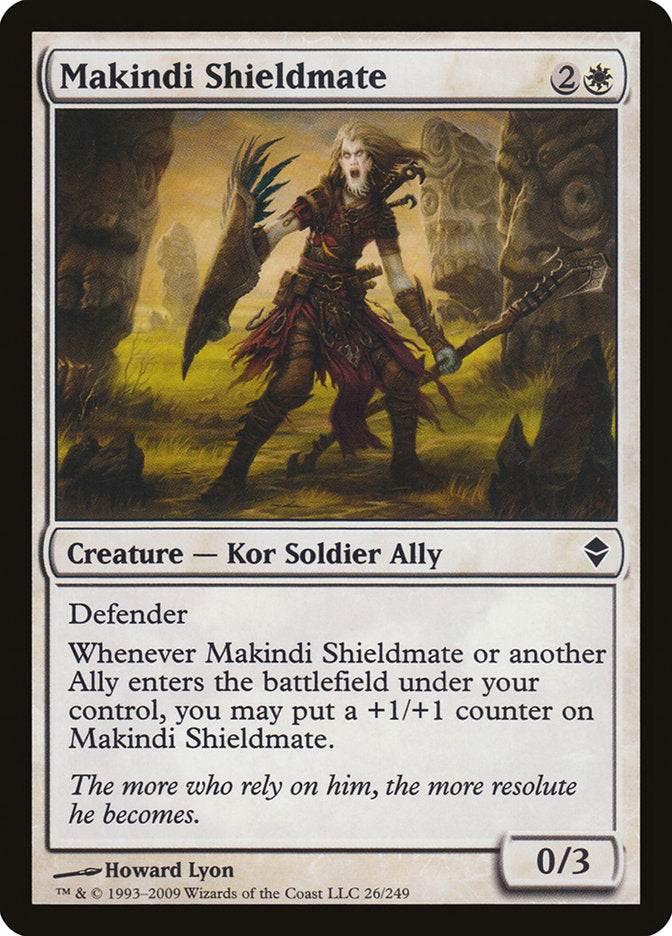 Makindi Shieldmate [Zendikar] (26)