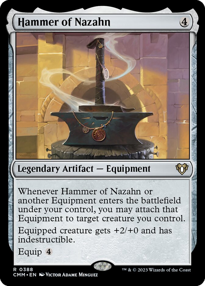 Hammer of Nazahn [Commander Masters] (388)