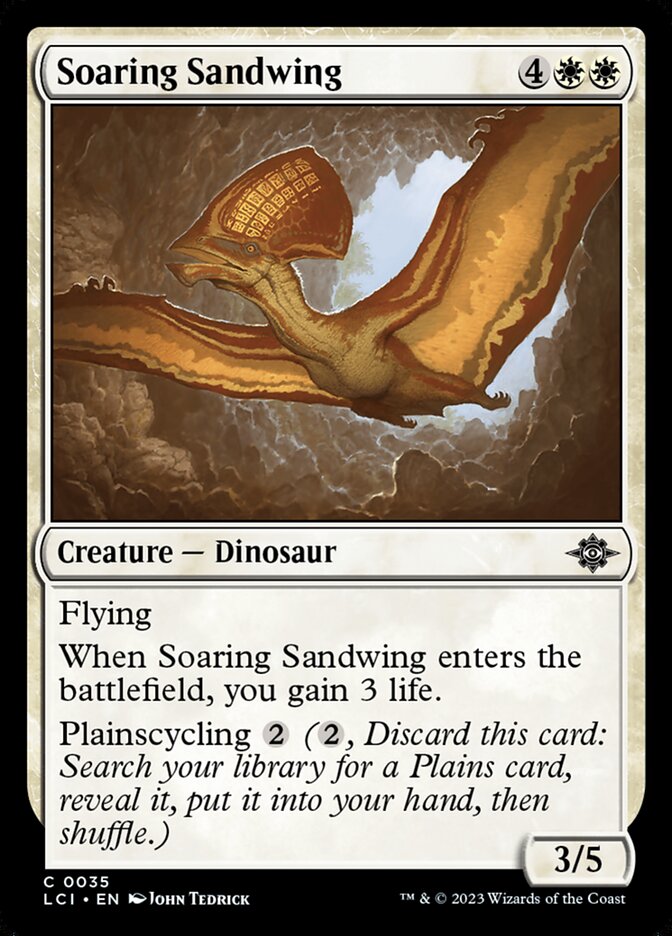 Soaring Sandwing [The Lost Caverns of Ixalan] (35)