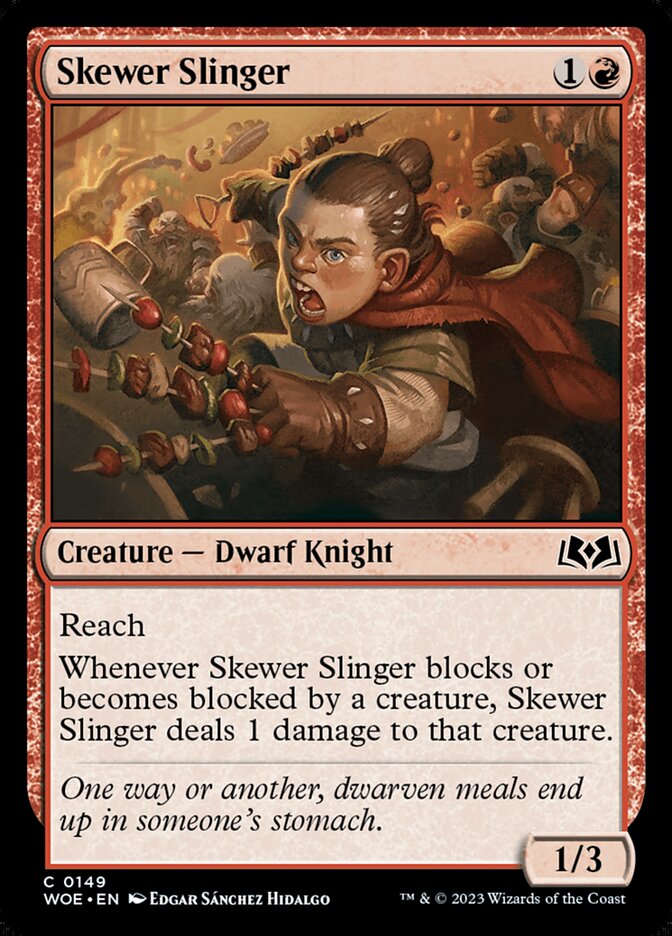 Skewer Slinger [Wilds of Eldraine] (149)