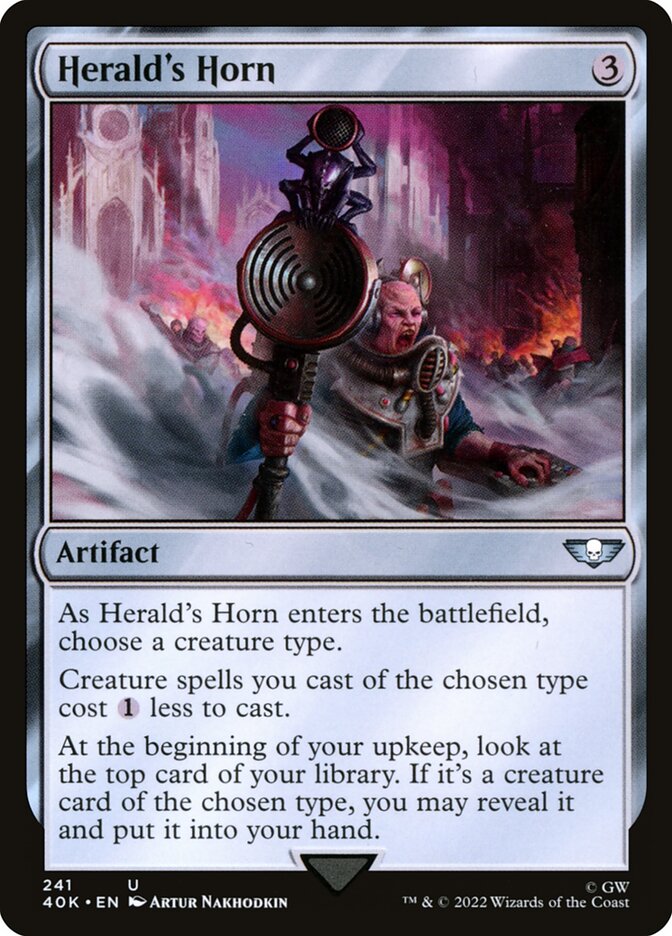 Herald's Horn [Warhammer 40,000 Commander] (241)