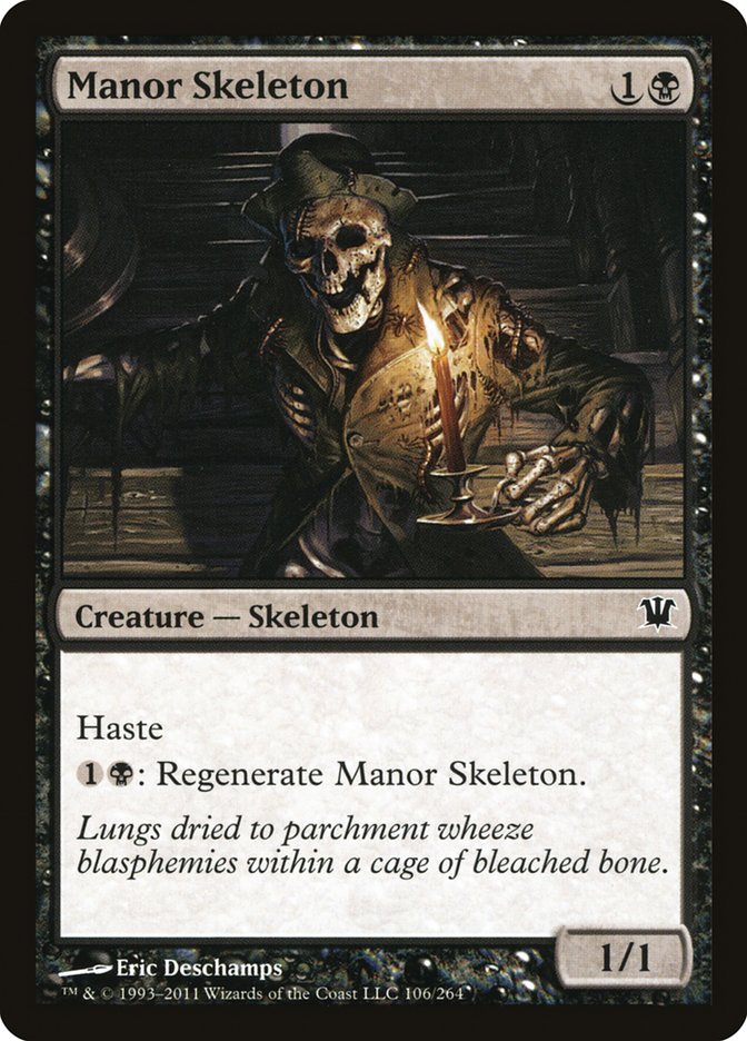 Manor Skeleton [Innistrad] (106)