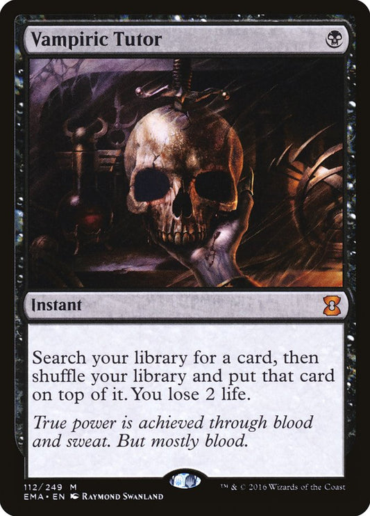 Vampiric Tutor [Eternal Masters] (112)