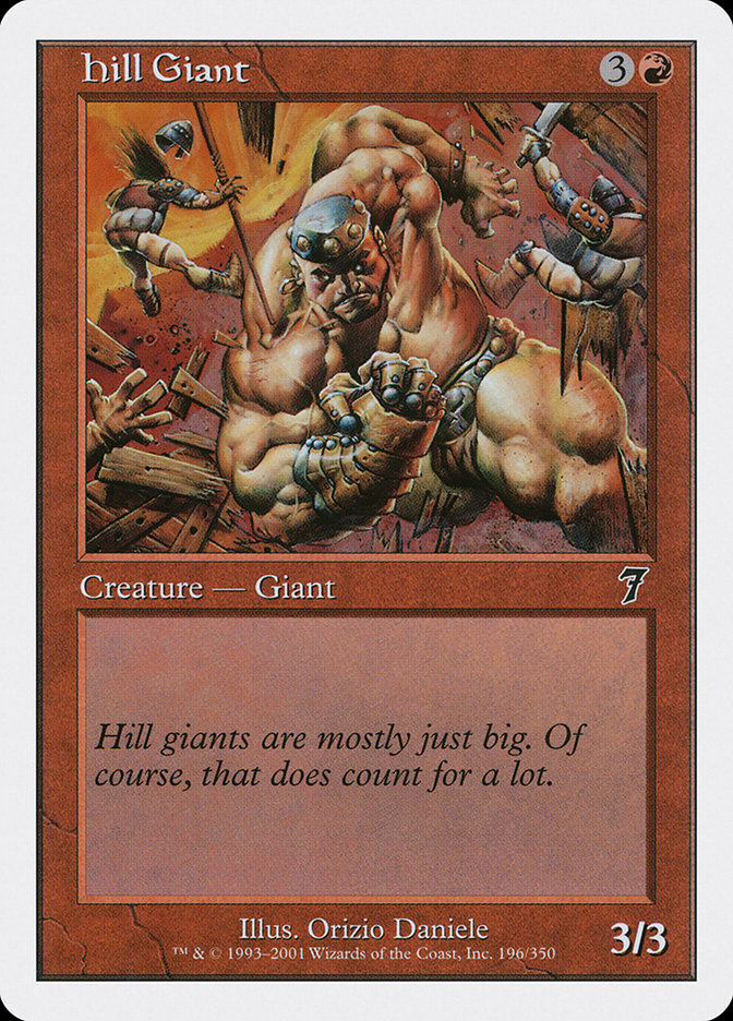 Hill Giant [Seventh Edition] (196)