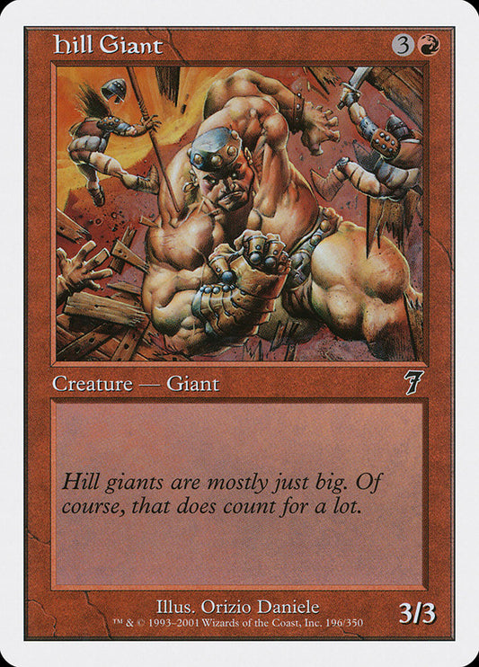 Hill Giant [Seventh Edition] (196)