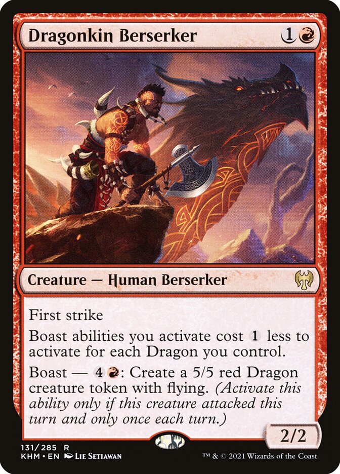 Dragonkin Berserker [Kaldheim] (131)