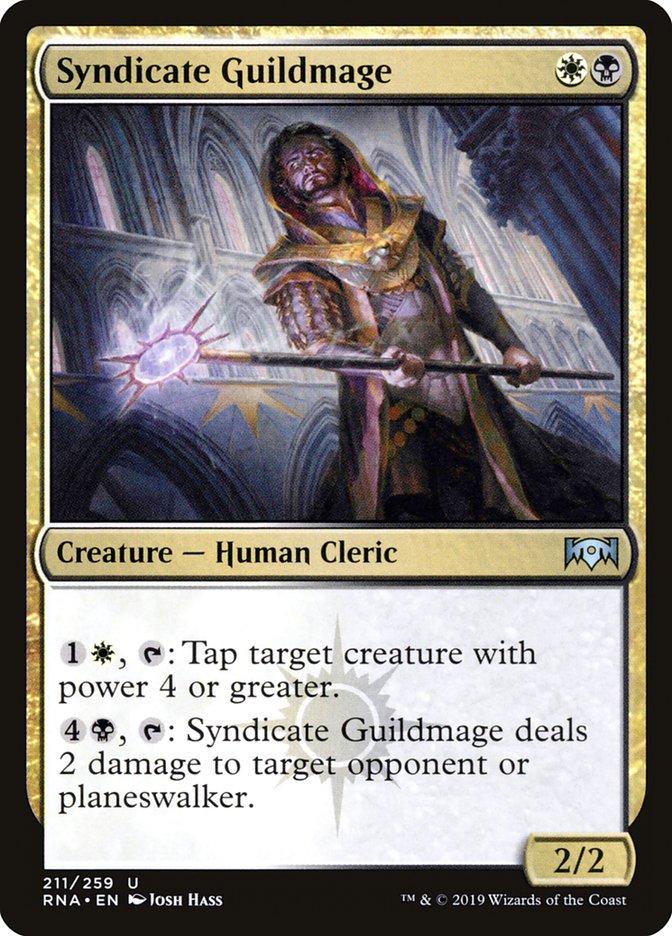 Syndicate Guildmage [Ravnica Allegiance] (211)