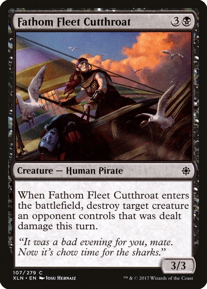 Fathom Fleet Cutthroat [Ixalan] (107)