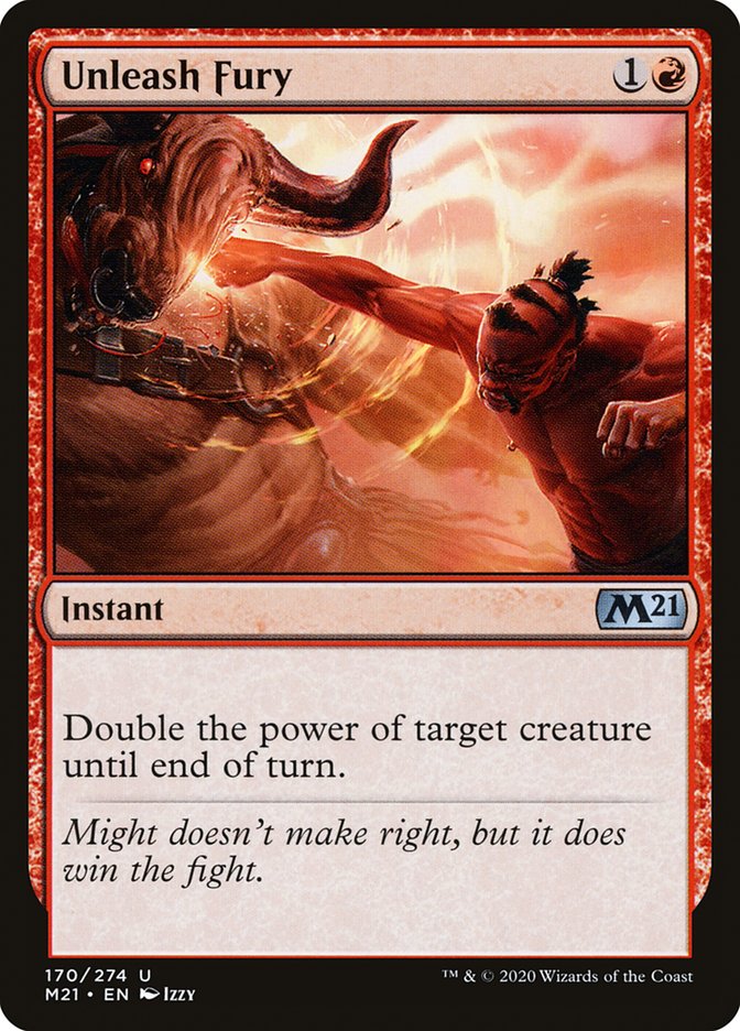 Unleash Fury [Core Set 2021] (170)