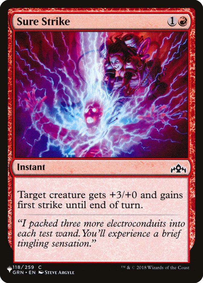 Sure Strike [The List] (GRN-118)