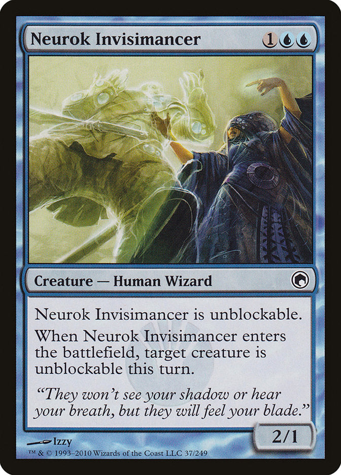 Neurok Invisimancer [Scars of Mirrodin] (37)