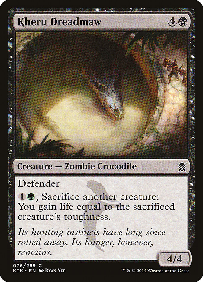 Kheru Dreadmaw [Khans of Tarkir] (76)