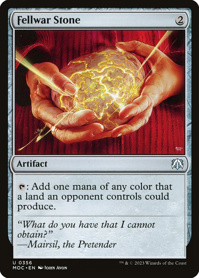 Fellwar Stone [March of the Machine Commander] (356)