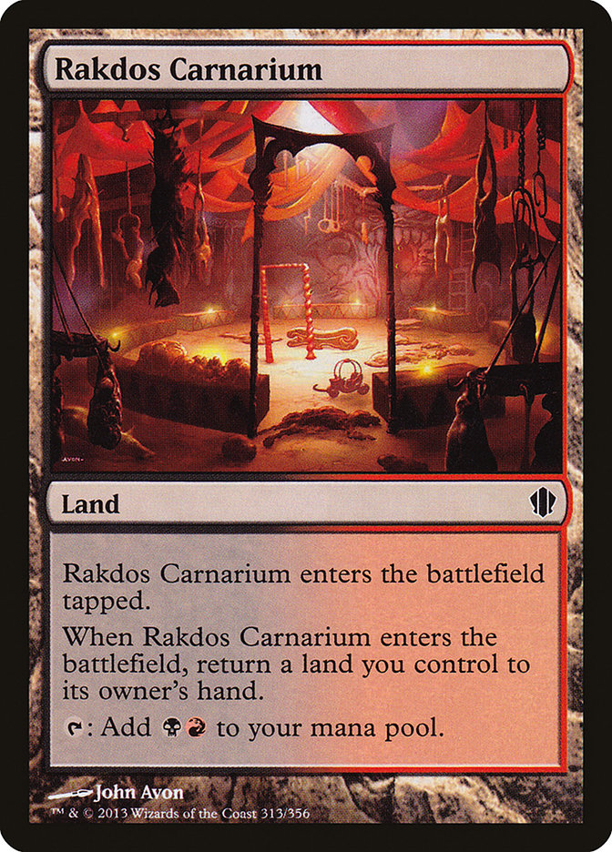 Rakdos Carnarium [Commander 2013] (313)