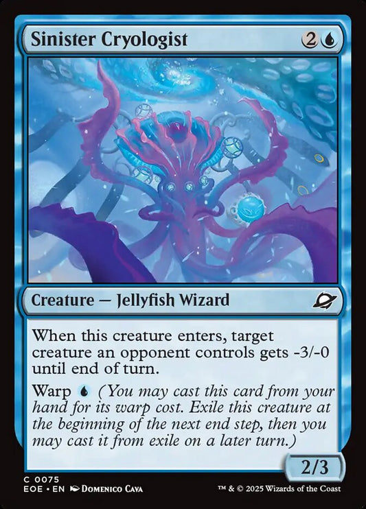 Sinister Cryologist [Edge of Eternities] (75)