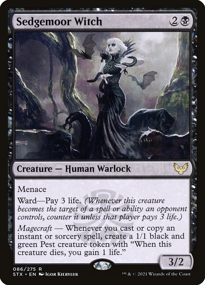Sedgemoor Witch [Strixhaven: School of Mages] (86)