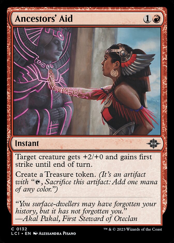 Ancestors' Aid [The Lost Caverns of Ixalan] (132)