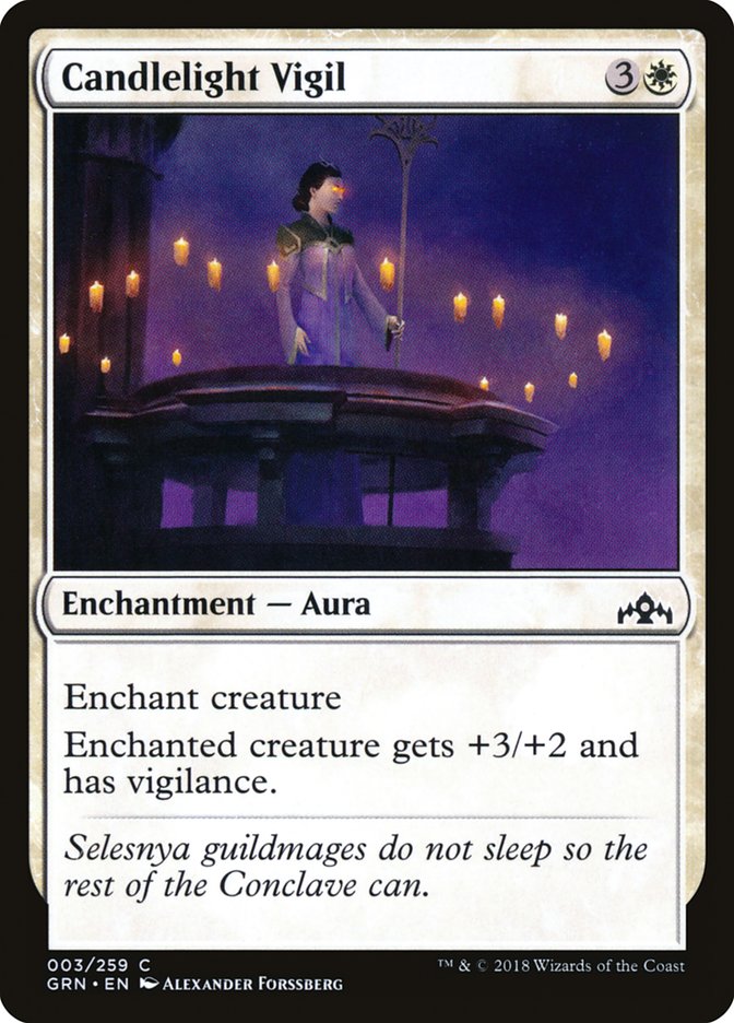 Candlelight Vigil [Guilds of Ravnica] (3)