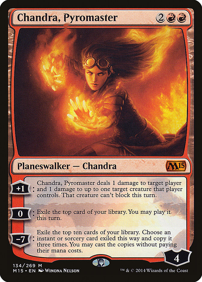 Chandra, Pyromaster [Magic 2015] (134)