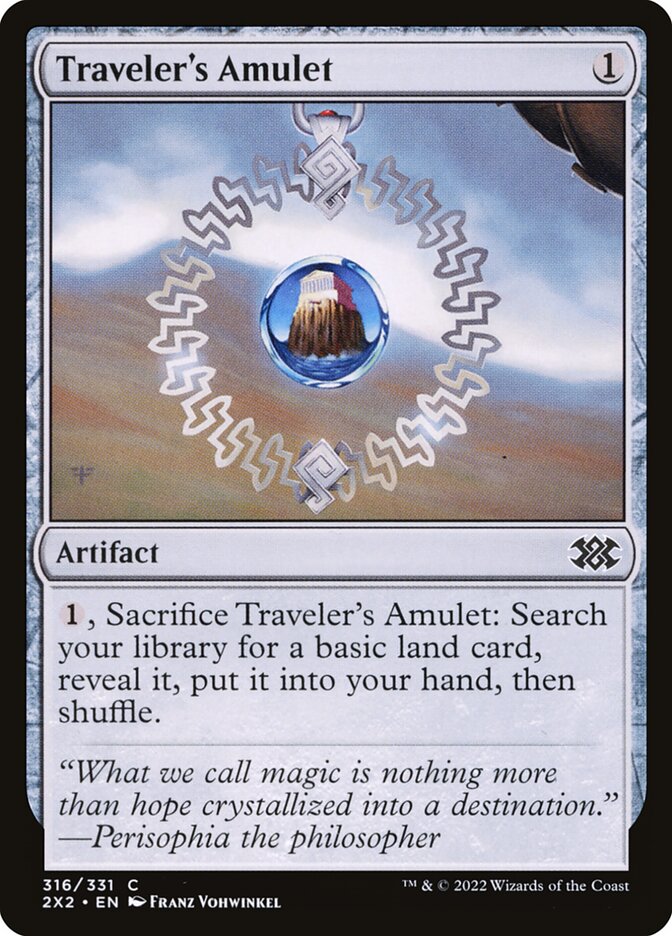 Traveler's Amulet [Double Masters 2022] (316)