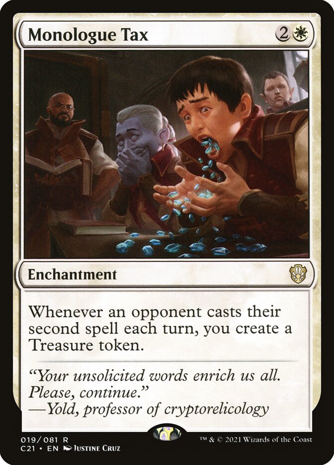 Monologue Tax [Commander 2021] (19)