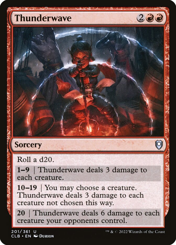 Thunderwave [Commander Legends: Battle for Baldur's Gate] (201)