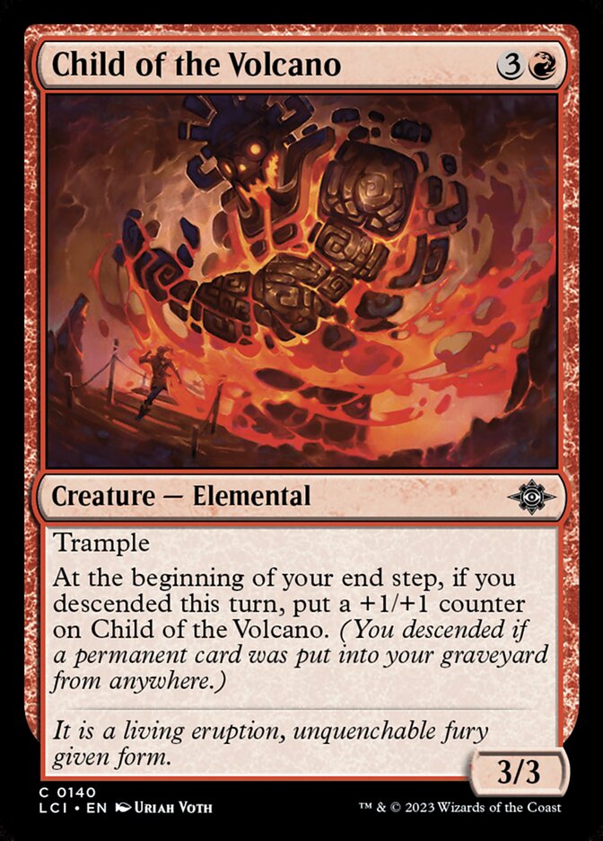 Child of the Volcano [The Lost Caverns of Ixalan] (140)