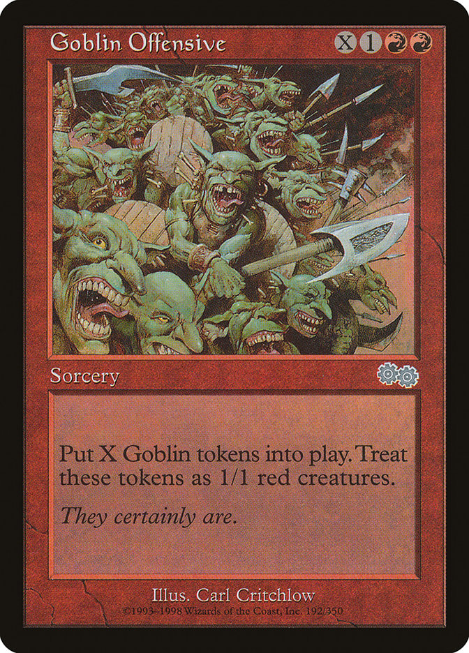 Goblin Offensive [Urza's Saga] (192)