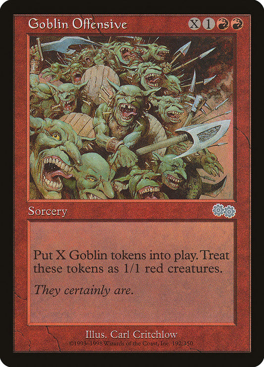 Goblin Offensive [Urza's Saga] (192)