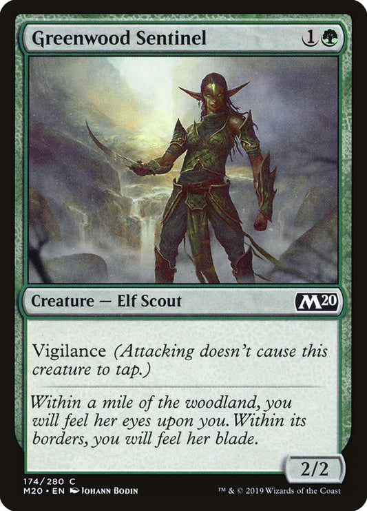 Greenwood Sentinel [Core Set 2020] (174)