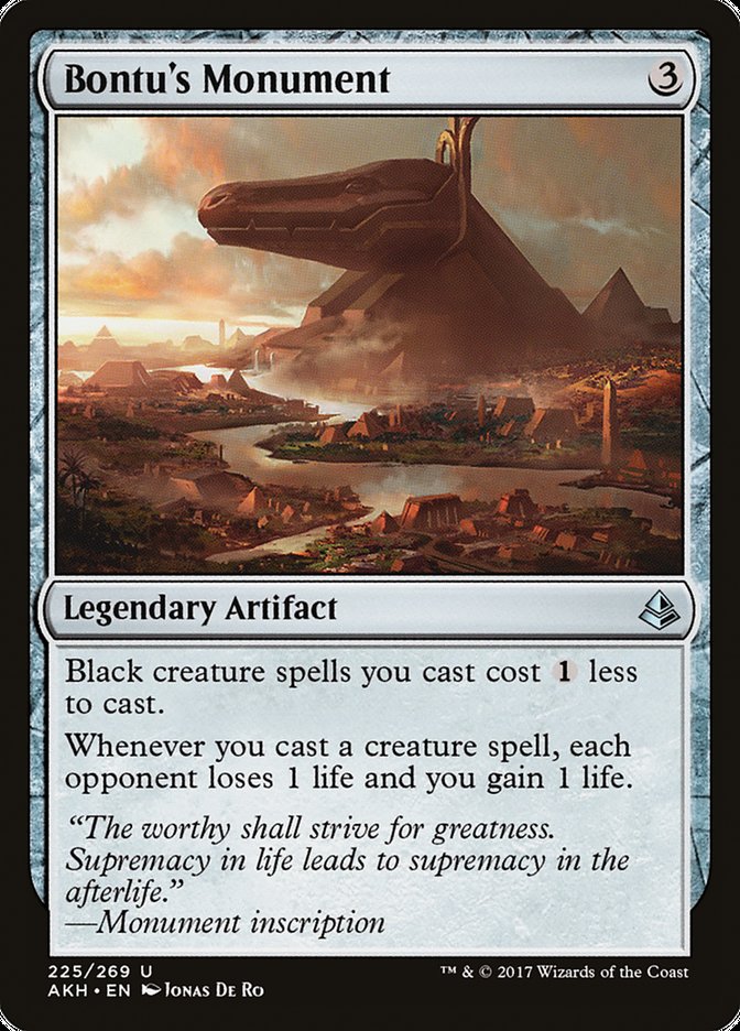 Bontu's Monument [Amonkhet] (225)
