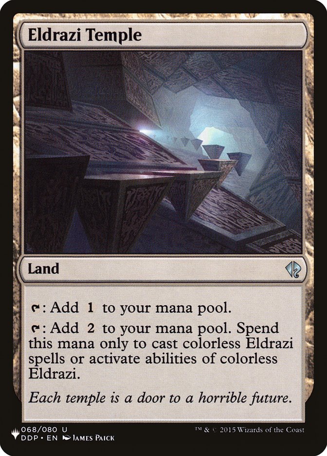 Eldrazi Temple [The List] (DDP-68)