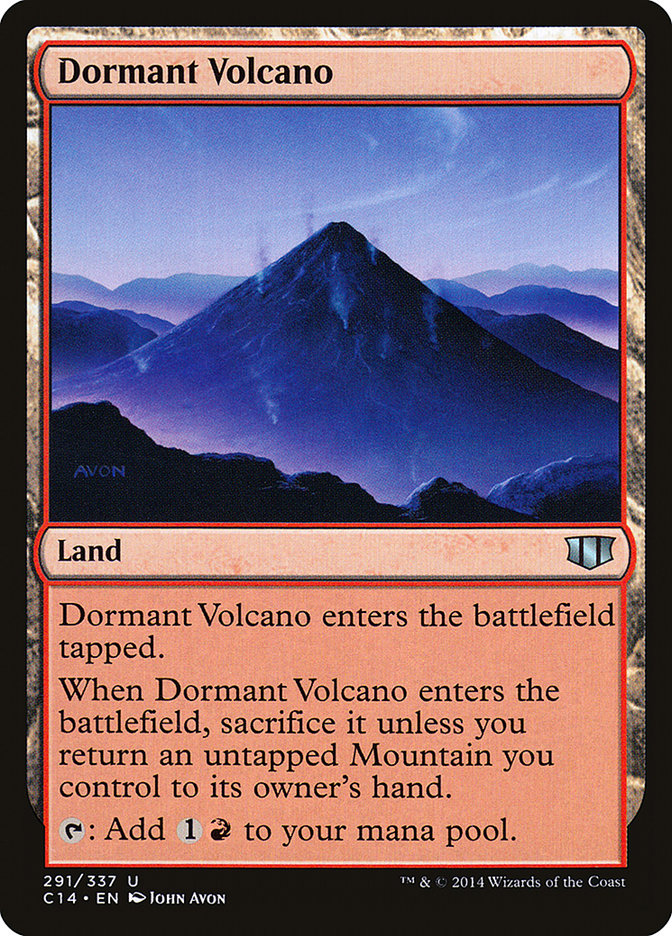 Dormant Volcano [Commander 2014] (291)