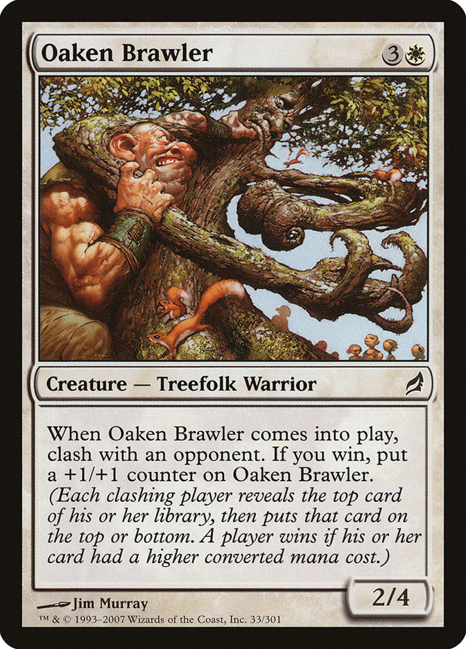Oaken Brawler [Lorwyn] (33)