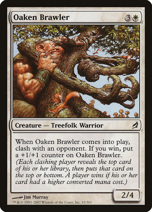 Oaken Brawler [Lorwyn] (33)