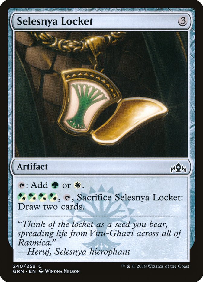 Selesnya Locket [Guilds of Ravnica] (240)