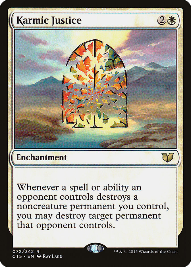 Karmic Justice [Commander 2015] (72)