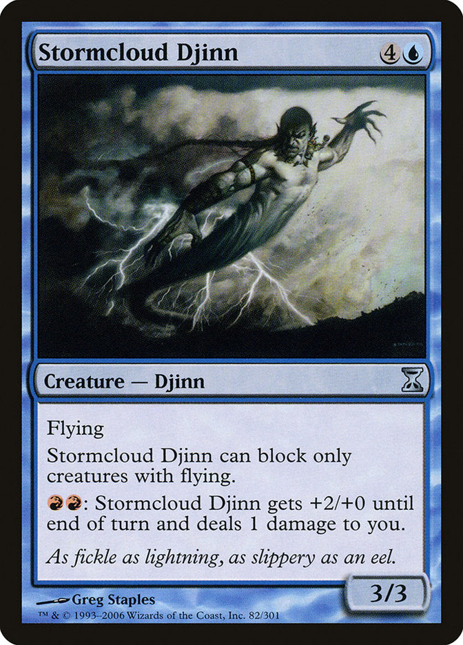 Stormcloud Djinn [Time Spiral] (82)
