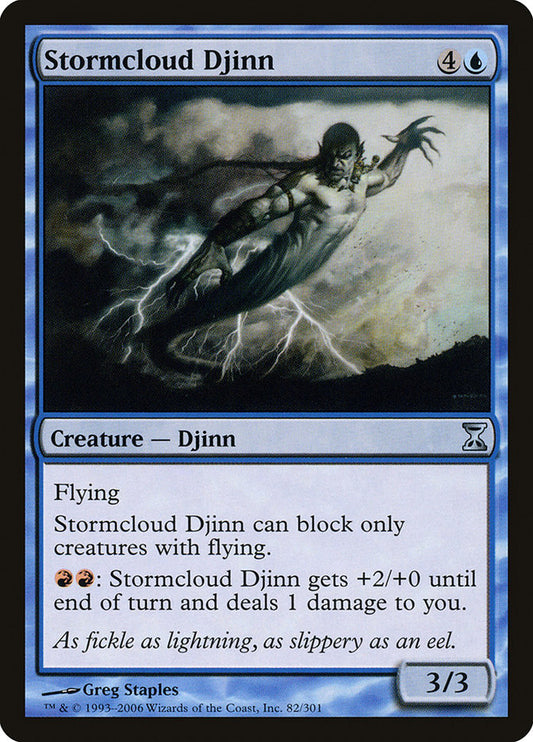 Stormcloud Djinn [Time Spiral] (82)