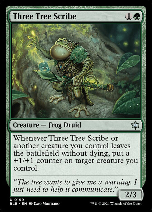 Three Tree Scribe [Bloomburrow] (199)