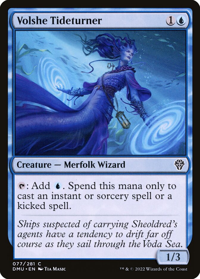 Volshe Tideturner [Dominaria United] (77)