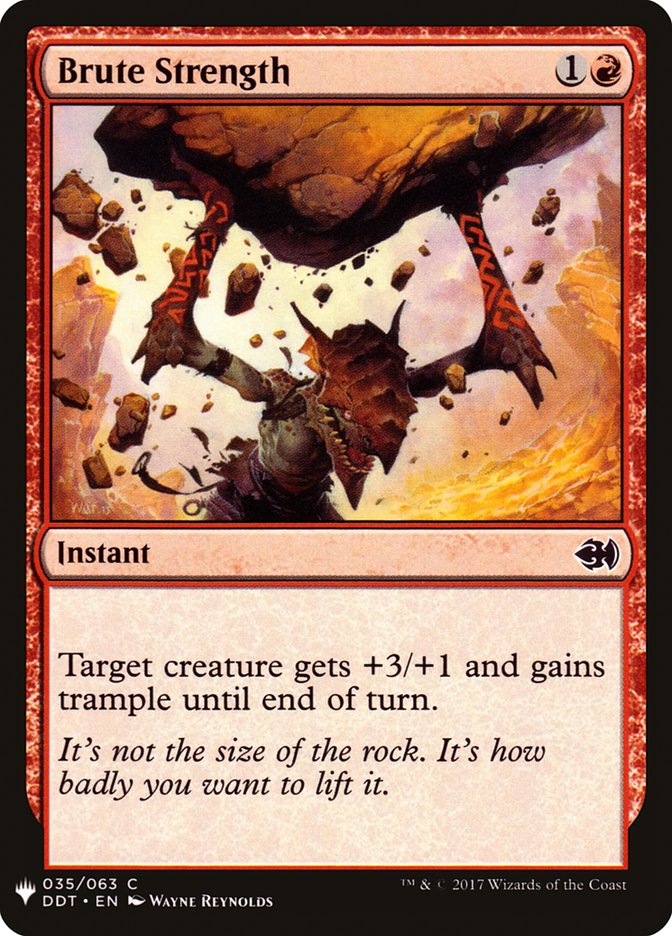 Brute Strength [The List] (DDT-35)