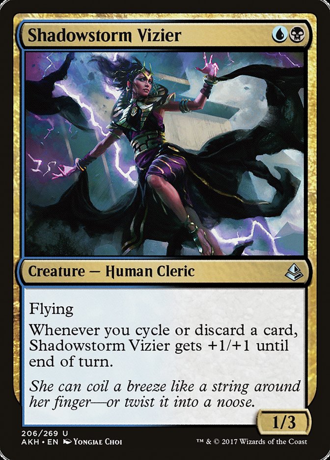 Shadowstorm Vizier [Amonkhet] (206)