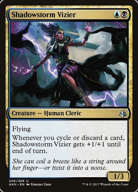 Shadowstorm Vizier [Amonkhet] (206)