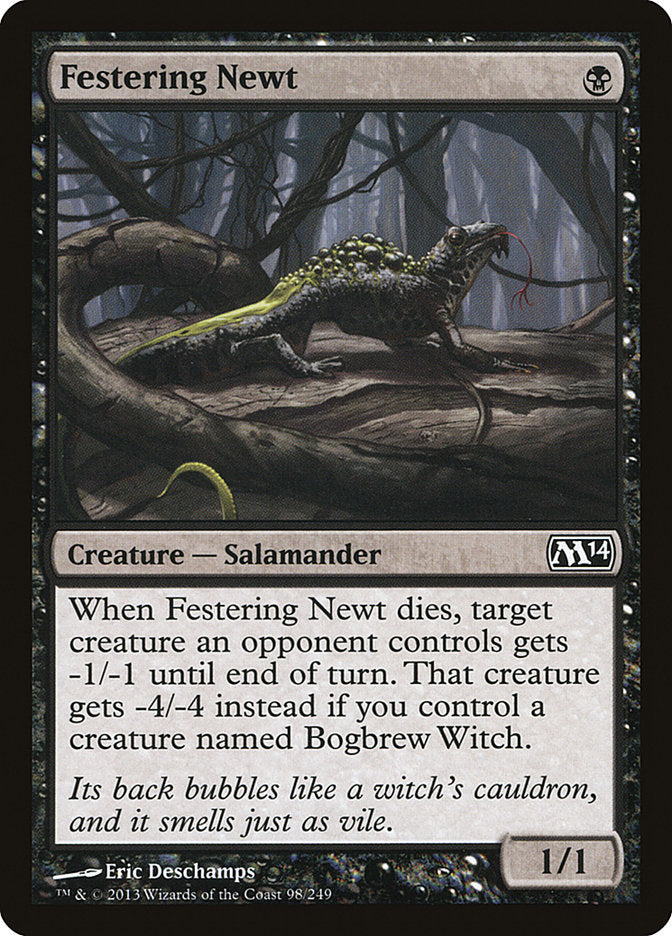 Festering Newt [Magic 2014] (98)
