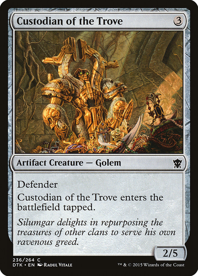 Custodian of the Trove [Dragons of Tarkir] (236)