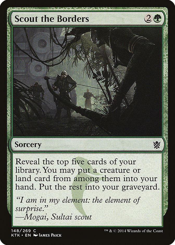 Scout the Borders [Khans of Tarkir] (148)