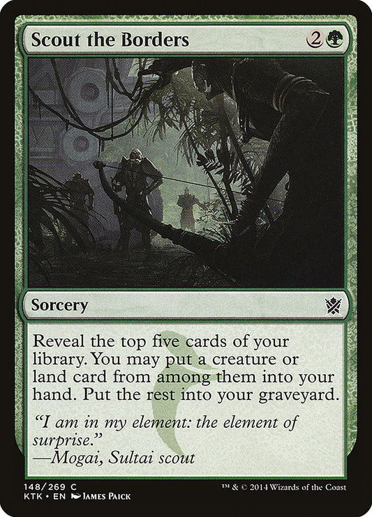 Scout the Borders [Khans of Tarkir] (148)