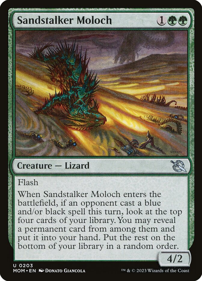 Sandstalker Moloch [March of the Machine] (203)